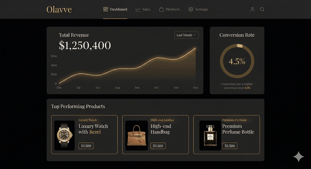 Premium Beauty Brand with Custom Checkout
